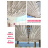 Yarn curtain wind-moving ceiling curtain restaurant homestay decoration hotel outdoor scenic spot curtain seaside