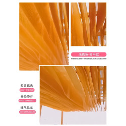 Yarn curtain wind-moving ceiling curtain restaurant homestay decoration hotel outdoor scenic spot curtain seaside