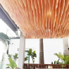 Yarn curtain wind-moving ceiling curtain restaurant homestay decoration hotel outdoor scenic spot curtain seaside