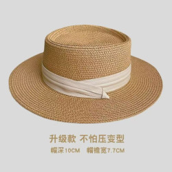 French Panama straw hat for women