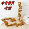 Simulation rose plastic vine fake flower fake flower vine vine ceiling air conditioner pipe winding
