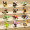 Fun three-dimensional assembly blocks insect world series toys early education puzzles over 3 years old