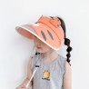 Summer baby children's sun hat girls sun hat cartoon brim empty top boys UV sun hat