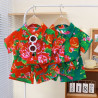 Ethnic style suit new Chinese style short sleeve