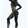 Yoga suit, running sports top, quick-drying underwear, buttock-up tight-fitting trousers, plus-size fitness suit