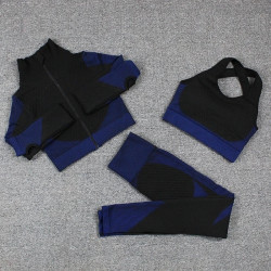 Yoga suit, running sports top, quick-drying underwear, buttock-up tight-fitting trousers, plus-size fitness suit