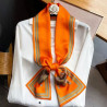 145*15 Xiangyun satin ribbon long scarf temperament versatile retro scarf shawl silk scarf