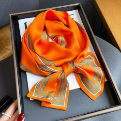 145*15 Xiangyun satin ribbon long scarf temperament versatile retro scarf shawl silk scarf