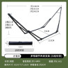 Hammock bracket adult folding iron frame outdoor support rod swing hammock hammock chair extra thick