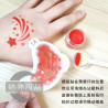 Hollow plastic children's adult face forehead eye corner painting rubbing makeup