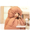 Sleeping bag adult single thick portable outdoor camping office nap companion winter cold protection