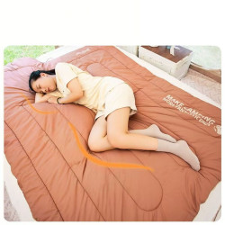 Sleeping bag adult single thick portable outdoor camping office nap companion winter cold protection
