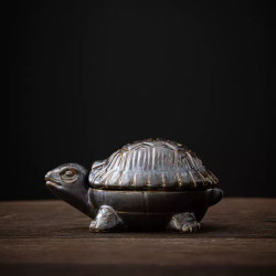 Turtle Vintage Incense Burner Ceramic