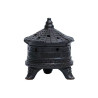 Ceramic tower incense burner