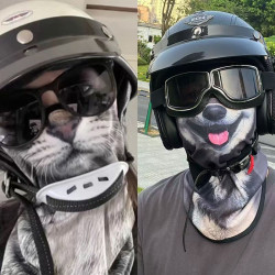 Ear-hanging sunscreen and UV protection cycling mask