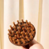 Sandalwood ring comb scalp meridian massage comb
