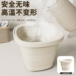 Folding bucket car outdoor fishing travel folding basin foot wash