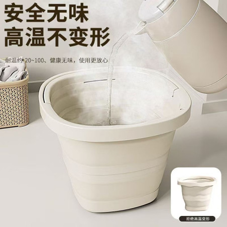 Folding bucket car outdoor fishing travel folding basin foot wash