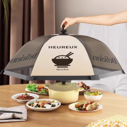 Extra-large foldable table cover, anti-fly and insect food cover, vegetable cover