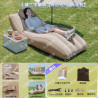 Lazy sofa outdoor leisure sofa outdoor camping automatic inflatable lounger inflatable bed floor bed home portable