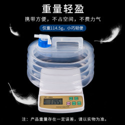 New portable travel folding bucket 5 liters 10 liters 15 liters camping car with faucet portable bucket