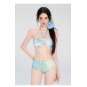 Women's four-piece swimsuit set slimming and belly-covering sexy and conservative suitable for hot spring new 2025 style.