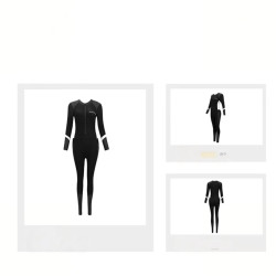 Women's Sun Protection Swimsuit 2025 New Plus Size One-piece Jellyfish Suit for Floating Diving and Surfing
