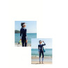 Women's Sun Protection Swimsuit 2025 New Plus Size One-piece Jellyfish Suit for Floating Diving and Surfing