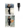 Women's Sun Protection Swimsuit 2025 New Plus Size One-piece Jellyfish Suit for Floating Diving and Surfing